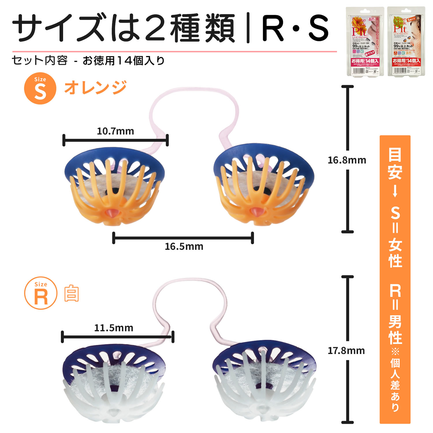 ノーズマスクピット